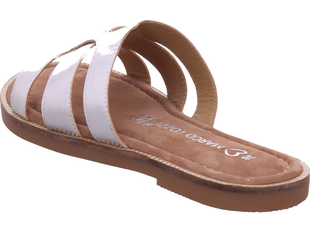 Marco Tozzi Damen Pantolette  in silber