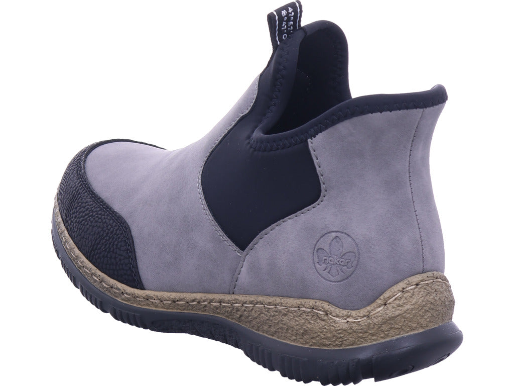 Rieker Damen Hosenstiefel Hwk Damen Stiefel in grau