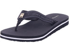 Tommy Hilfiger Damen Badeschuh Beach Sandal in schwarz