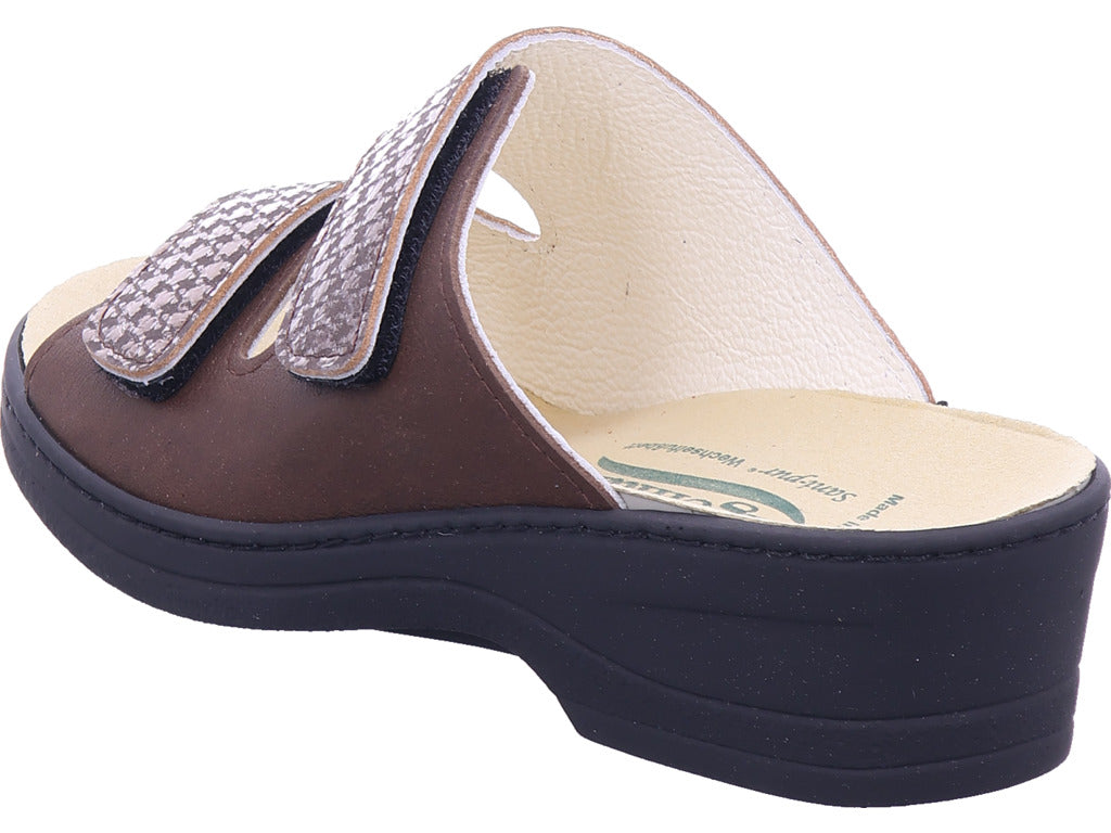 algamare Damen Sabot  in braun