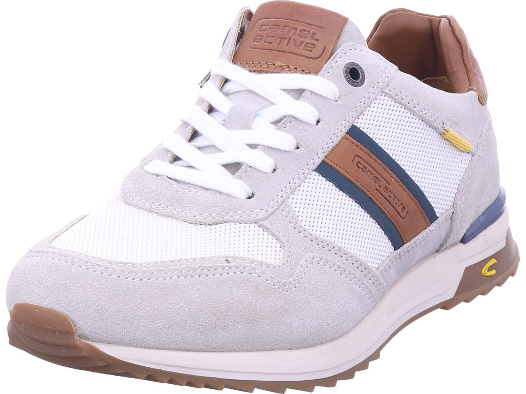 camel Herren Sneaker Split in weiß