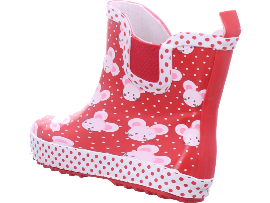 Beck Gymnas Unisex - Kinder Gummistiefel  in rot