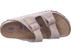 Birkenstock Herren Pantoffel Arizona Soft Footbed in beige