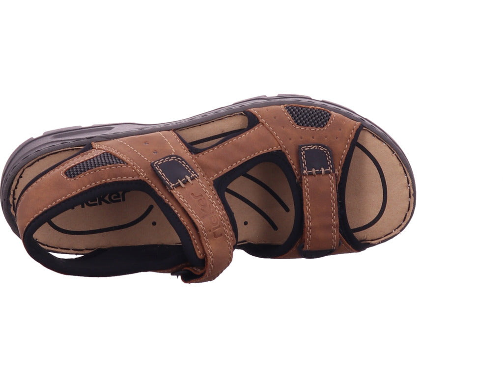 Rieker Herren Sandalette  in braun