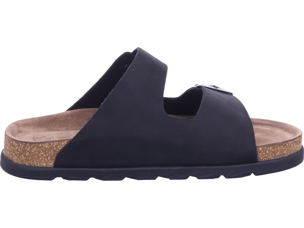 Rieker Herren Pantoffel Fsk Herren Sandalen in schwarz