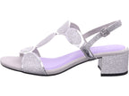 Marco Tozzi Damen Sandalette  in silber