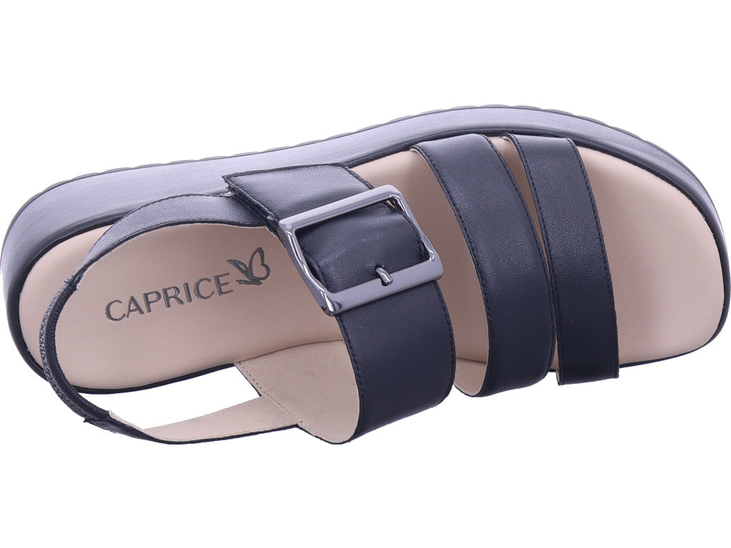 Caprice Damen Sandalette  in schwarz