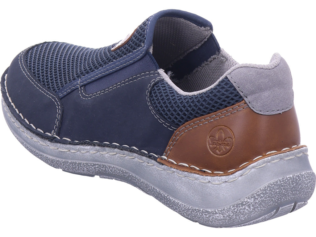 Rieker Herren Slipper  in blau