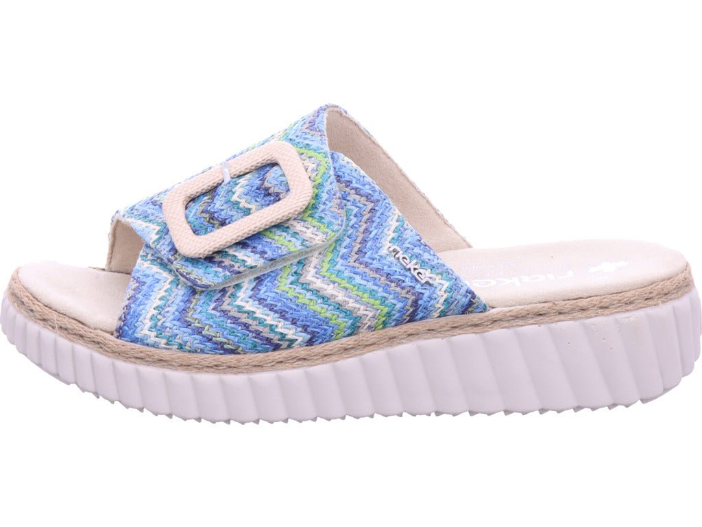 Rieker Damen  Fsk Damen Sandalen in blau