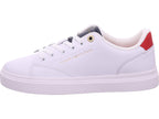 Tommy Hilfiger Damen Sneaker Th Feminine Cupsole Leather in weiß