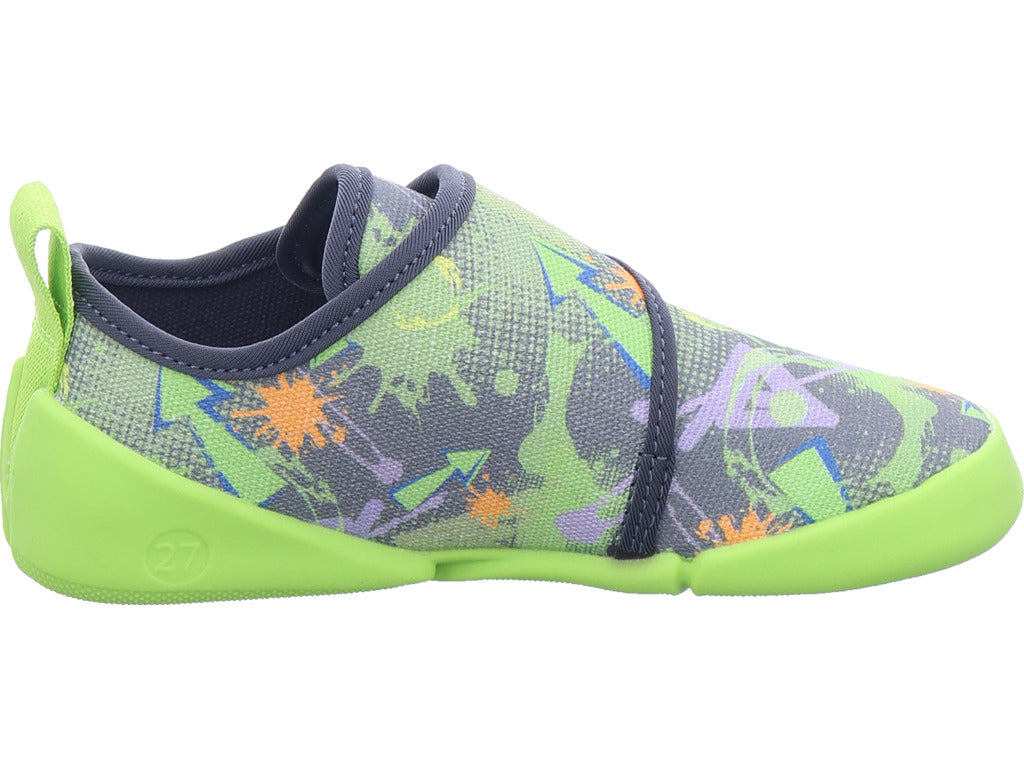 Legero Jungen Hausschuh Hausschuh Textil \ Venti in grau