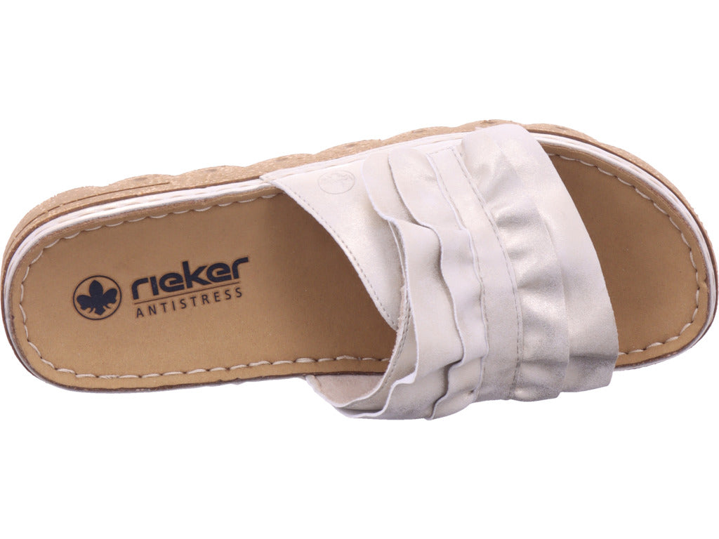 Rieker Damen  Fsk Damen Sandalen in beige