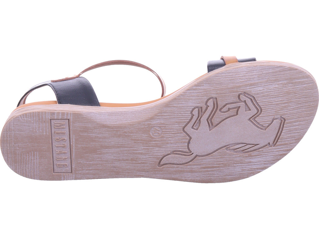 Mustang Damen Sandalette  in schwarz