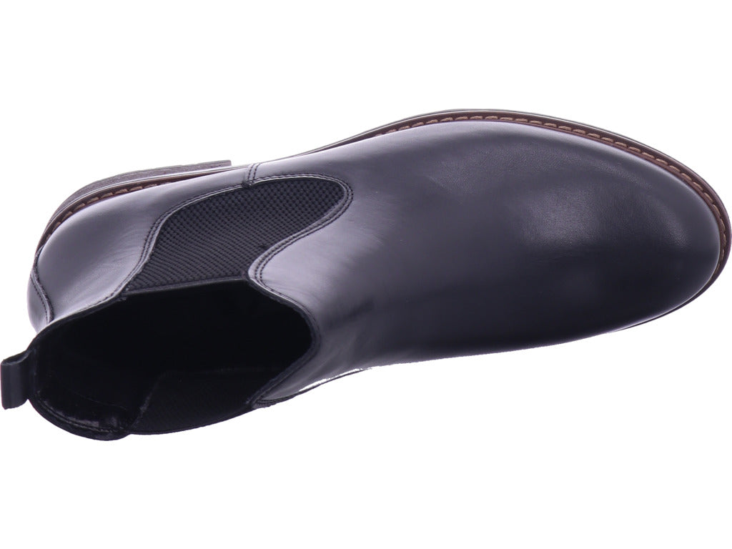 Dámské kalhotové kozačky Tamaris, dámské kotníkové kozačky v černé barvě