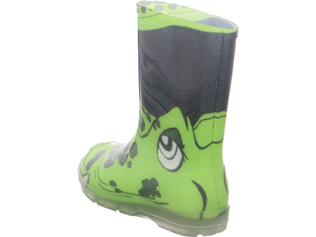 Beck Gymnas Jungen Gummistiefel Croco in grün