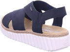 Rieker Damen  Fsk Damen Sandalen in blau