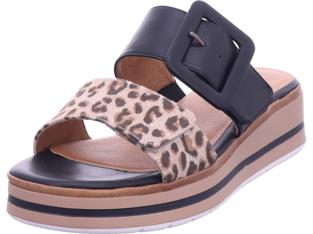 Jana Damen Pantolette  in braun