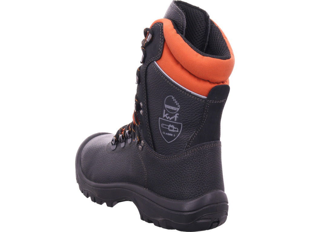 WorkPower Herren Arbeitsschuh Schnittschutz S3 Little Forest in schwarz