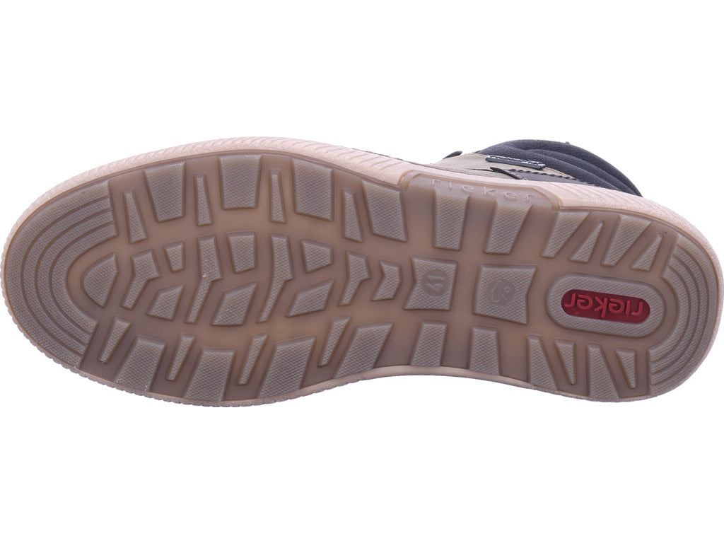 Rieker men's lace-up boots Hwk men's boots in brown