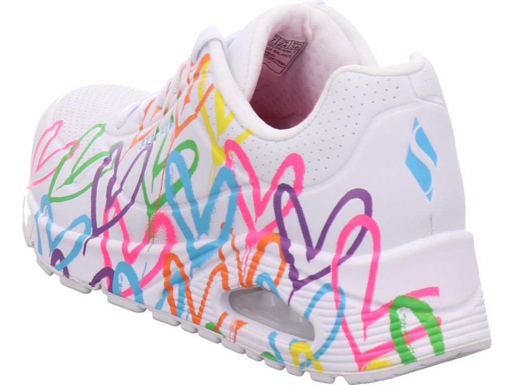 SKECHERS Damen Sneaker Uno Highlight Love in frei