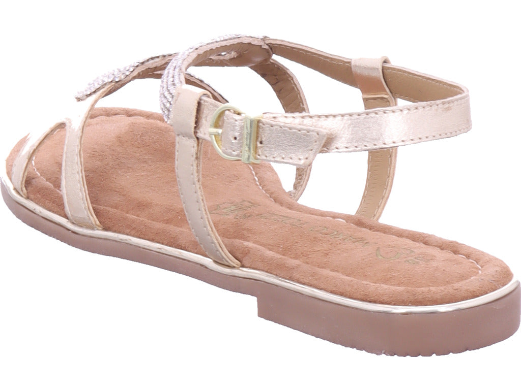 Marco Tozzi Damen Sandalette  in gold