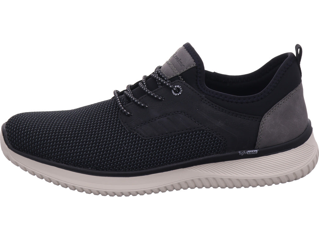 Rieker Herren Slipper  in schwarz