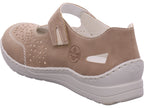 Rieker Damen Slipper Fsk Damen Halbschuhe in beige
