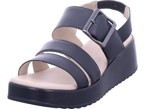 Caprice Damen Sandalette  in schwarz
