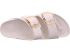 Birkenstock women's Arizona Big Buckle EVA beach shoe in white
