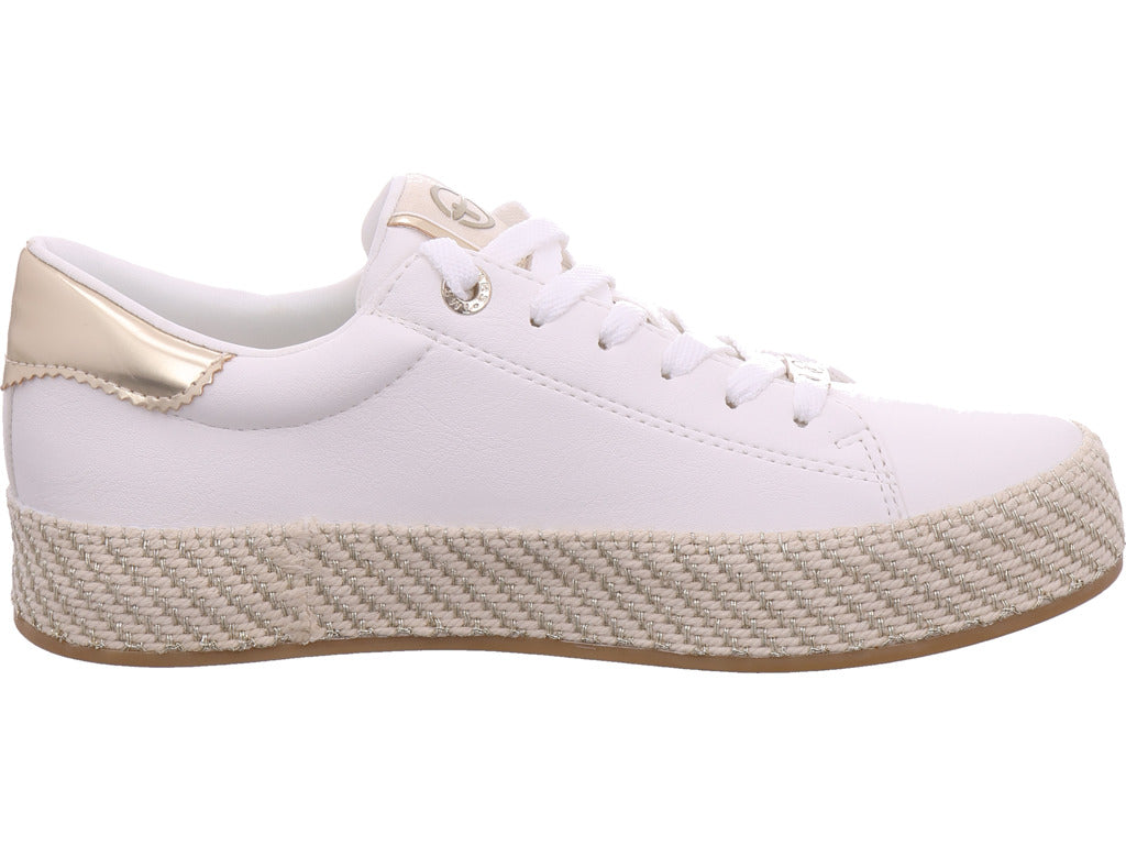 Tamaris Damen Sneaker  in weiß