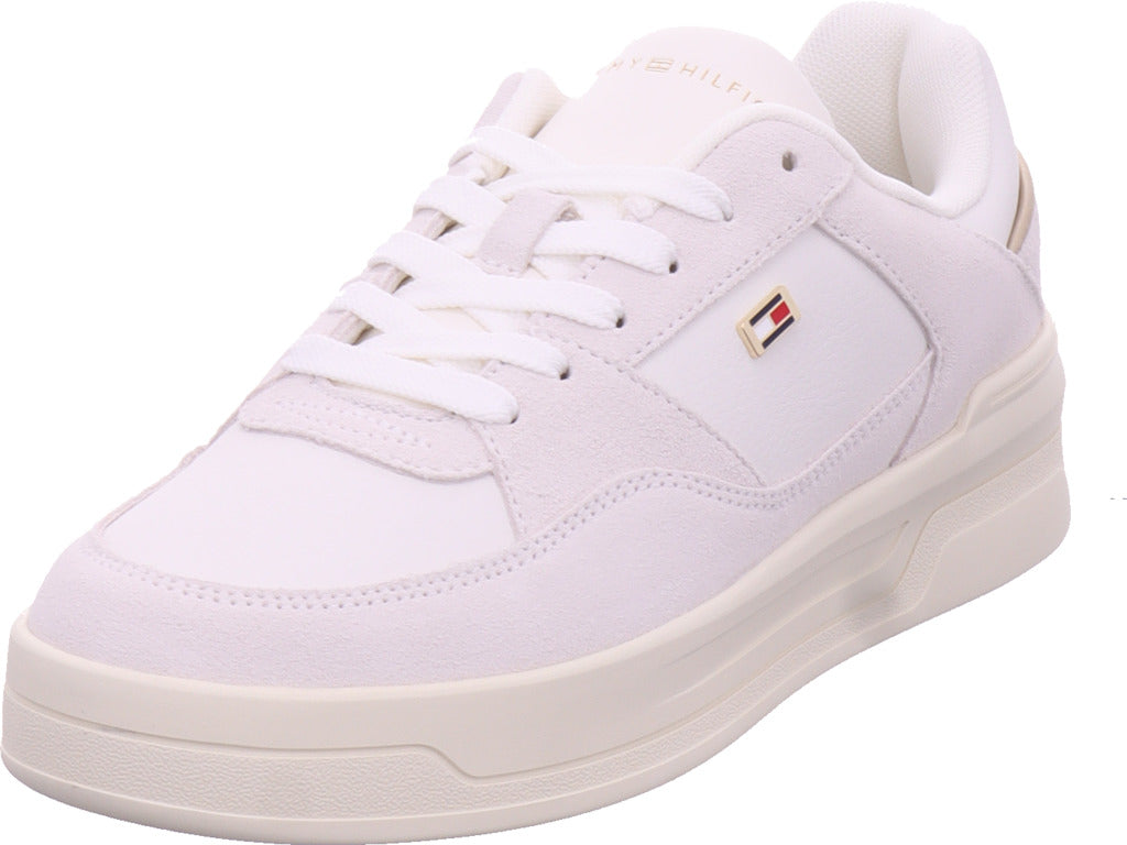 Tommy Hilfiger Damen Sneaker Essential Basket Sneaker in weiß