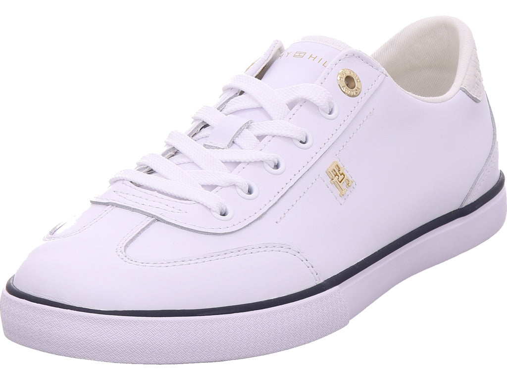 Tommy Hilfiger Damen Sneaker Th Chic Low Profile Vulc in weiß