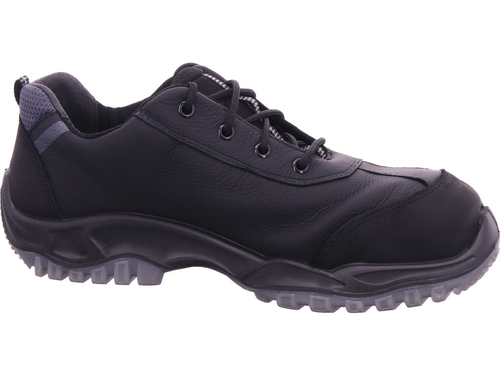 Leopard Men's Work Shoe Safety Shoe Gel S3 in black