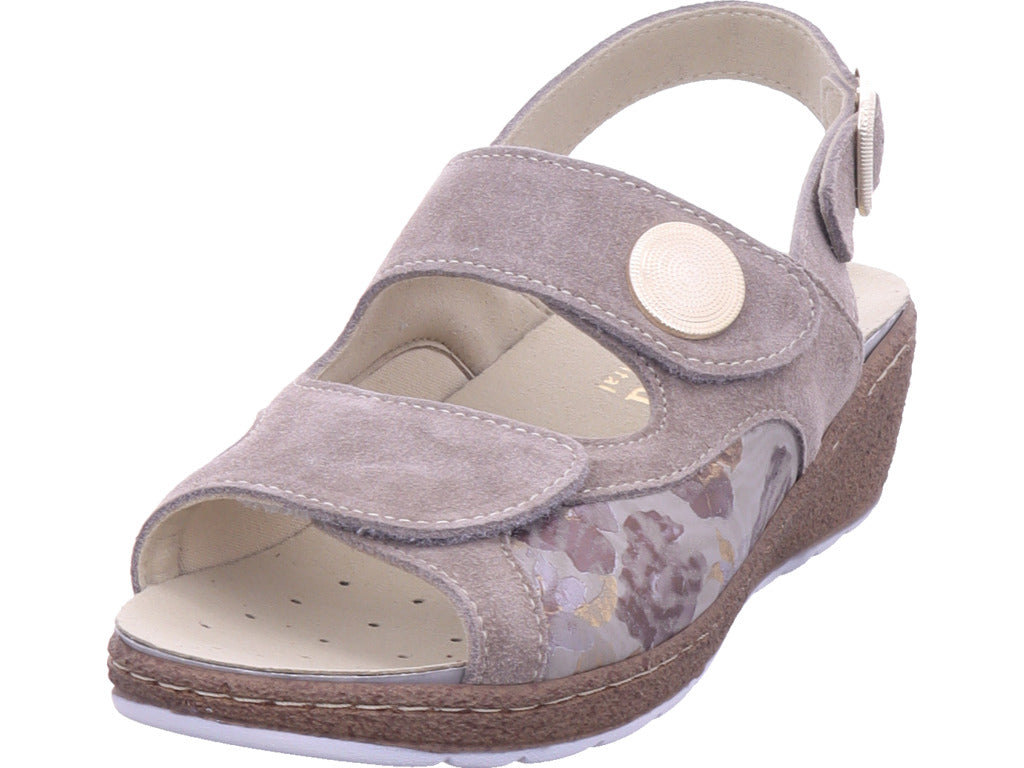 Varomed Damen Sandalette  in beige