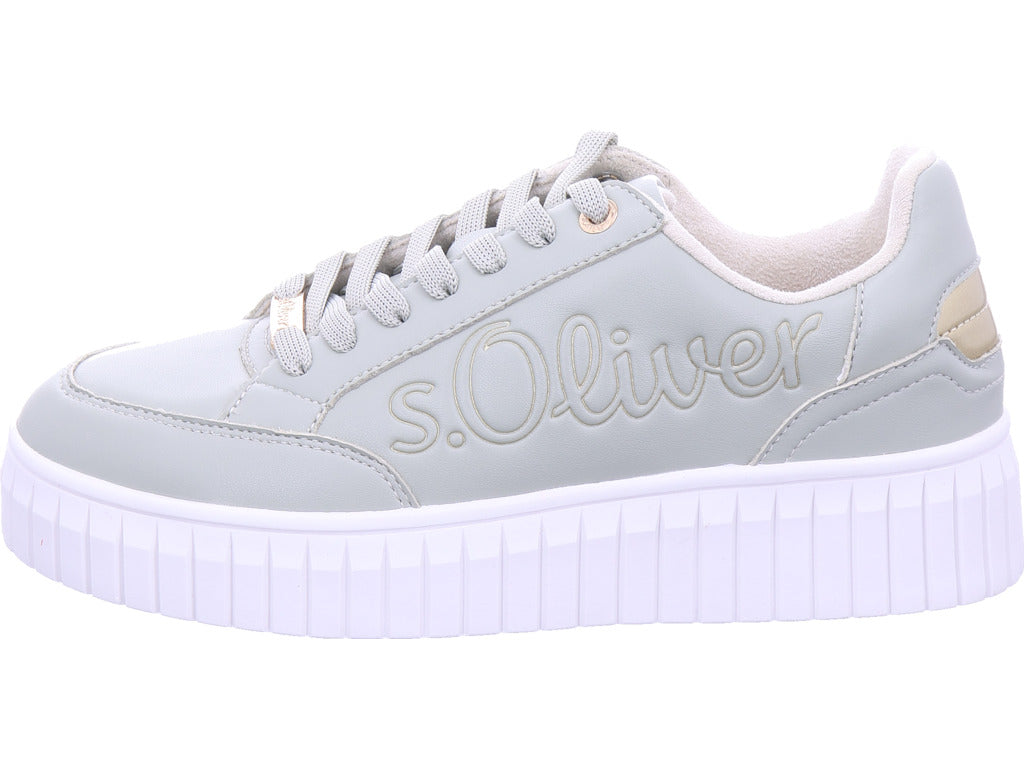 s.Oliver Damen Sneaker  in grün