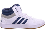 Adidas Jungen Sneaker Hoops Mid Classic J in weiß