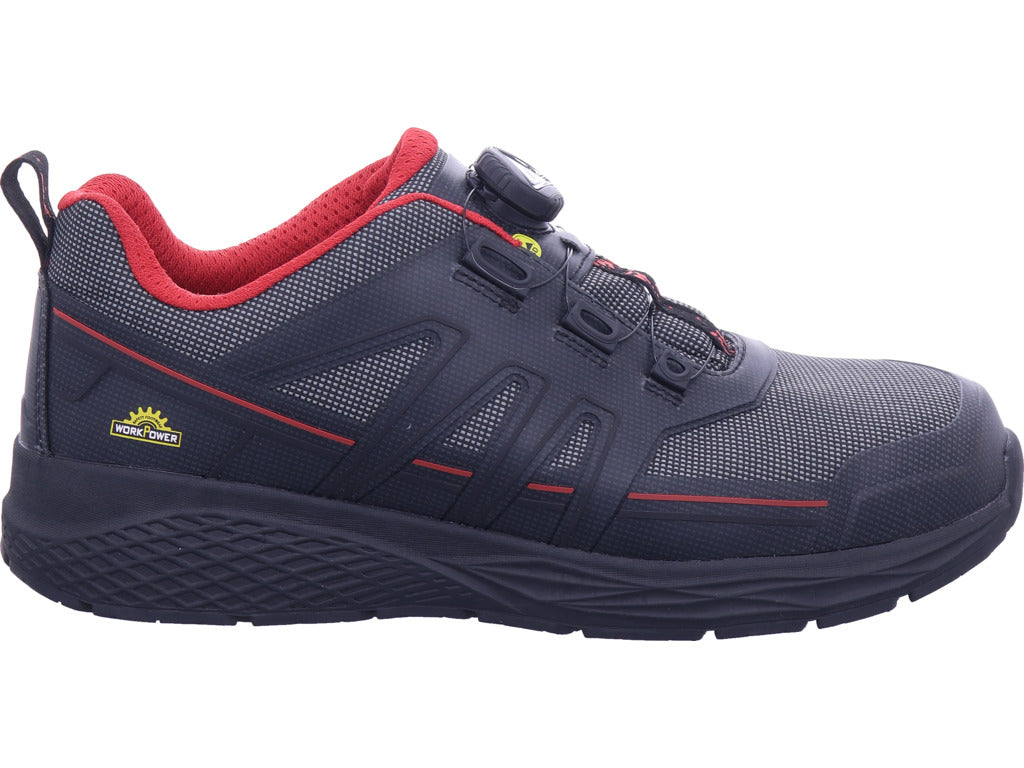 Pánská nízká obuv WorkPower Astana S1P v šedé barvě