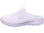 SKECHERS Damen Sabot Mesh Open Back W/ Memory Faom in weiß