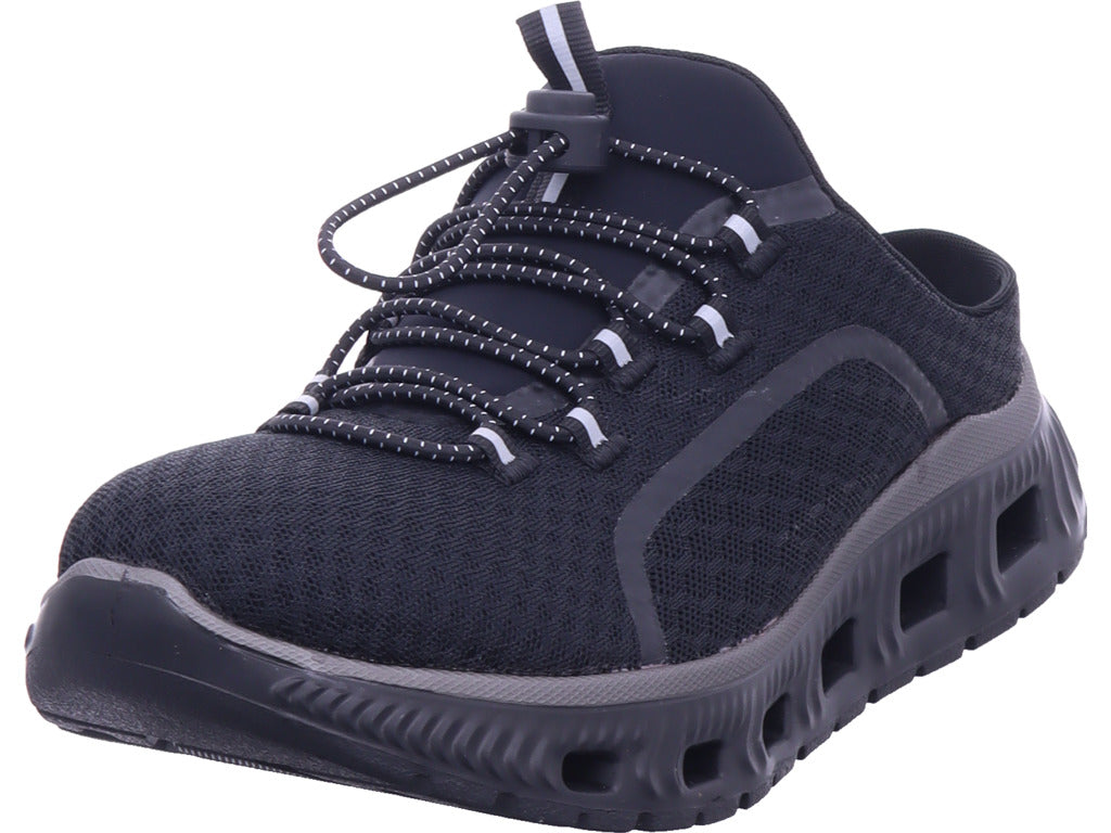 Rieker Damen Sabot Fsk Damen Halbschuhe in schwarz