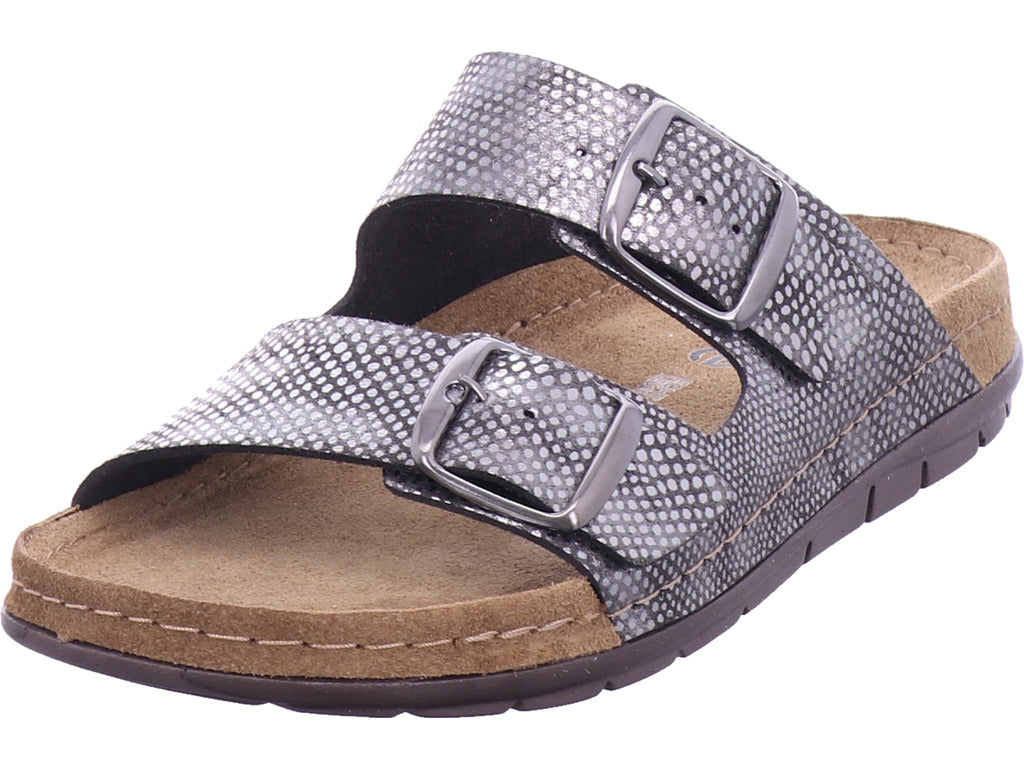 Rohde Damen Pantolette  in silber