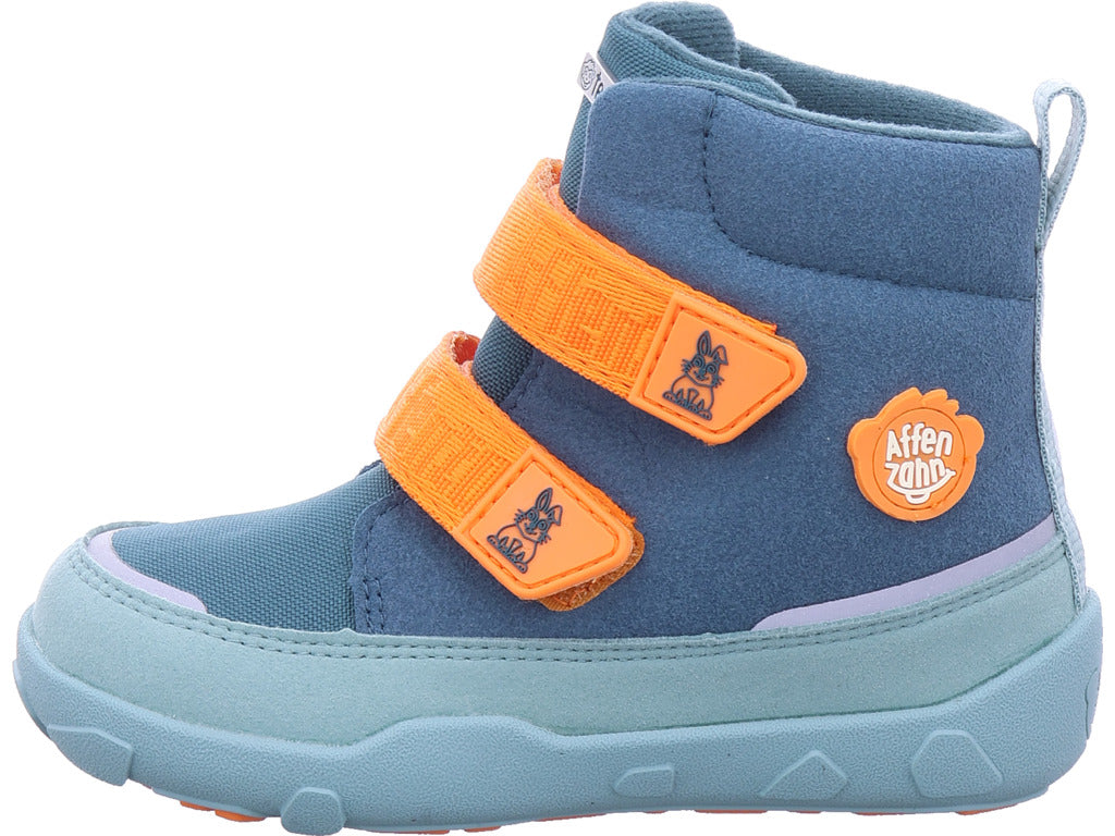 Affenzahn Jungen Moonboot Hase in grün