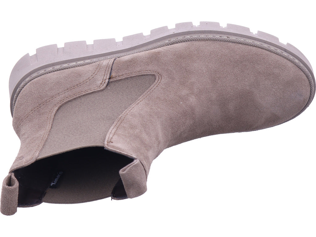 Dámské kozačky Tamaris v béžové barvě