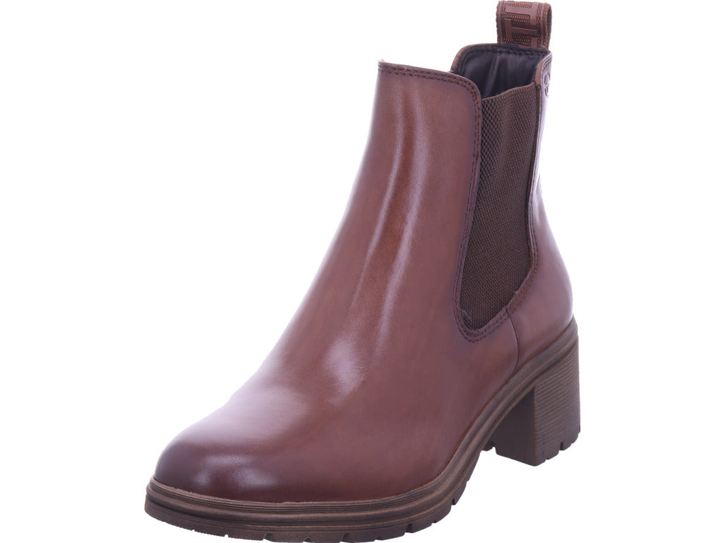 Dámské kalhotové kozačky Tamaris v hnědé barvě