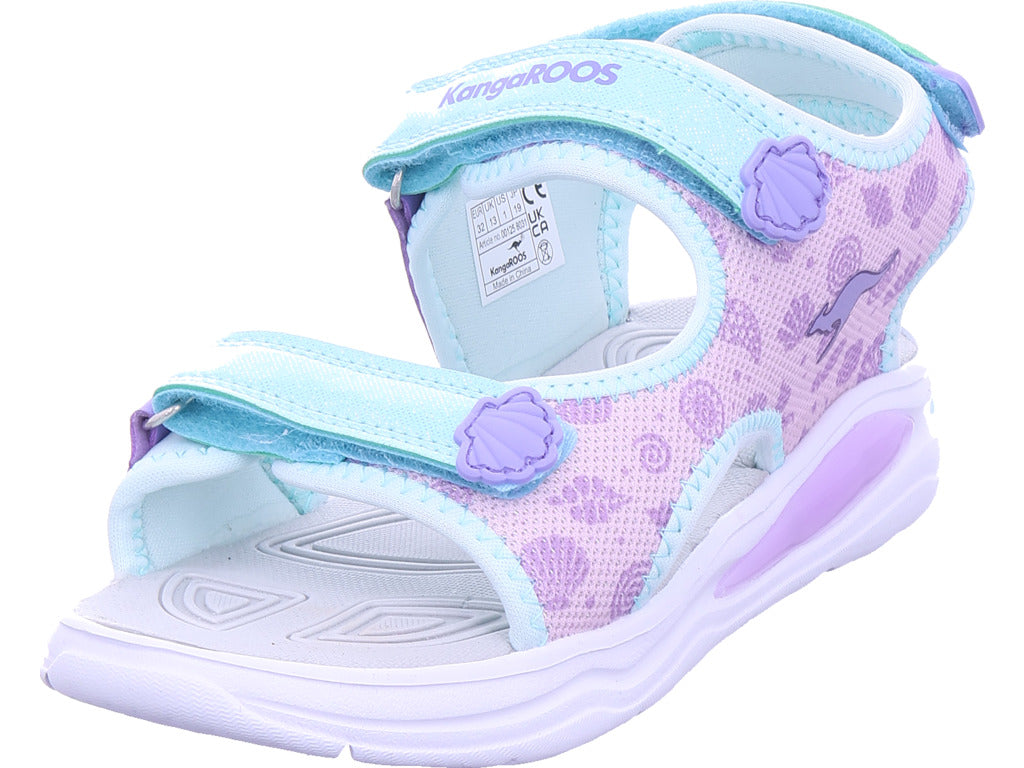 Dívčí sandály KangaRoos ve fialové barvě