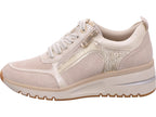 Marco Tozzi women's sneakers in beige