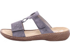 Rieker Damen Pantolette Fsk Damen Sandalen in grau