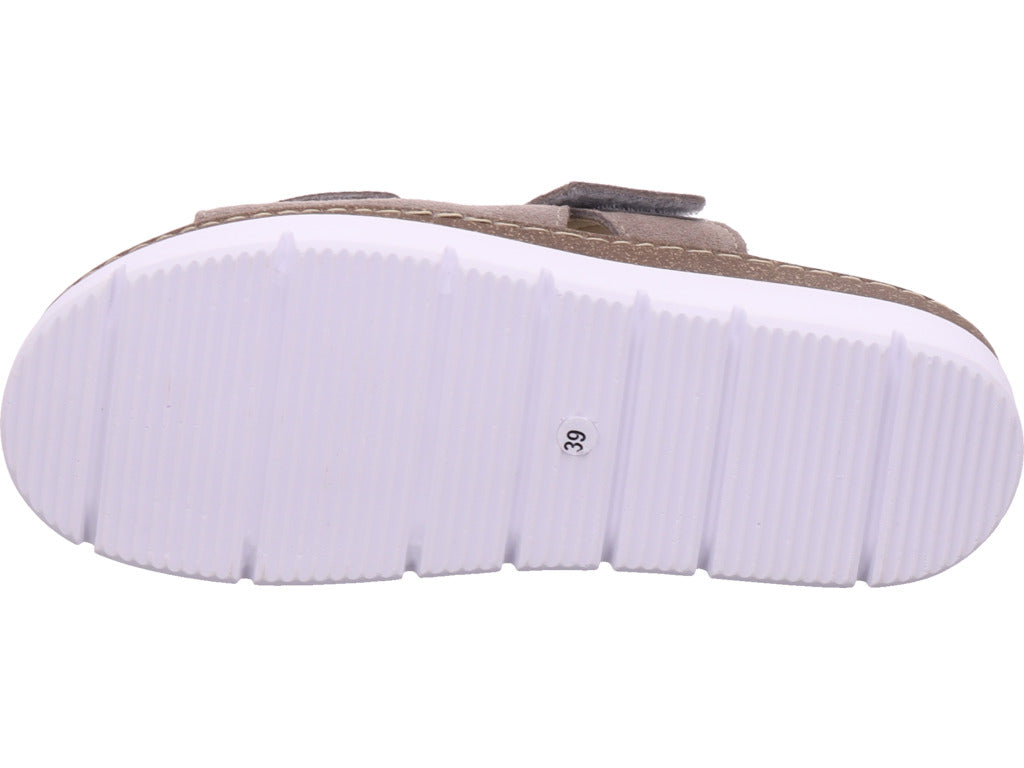 Varomed Damen Hausschuh  in beige