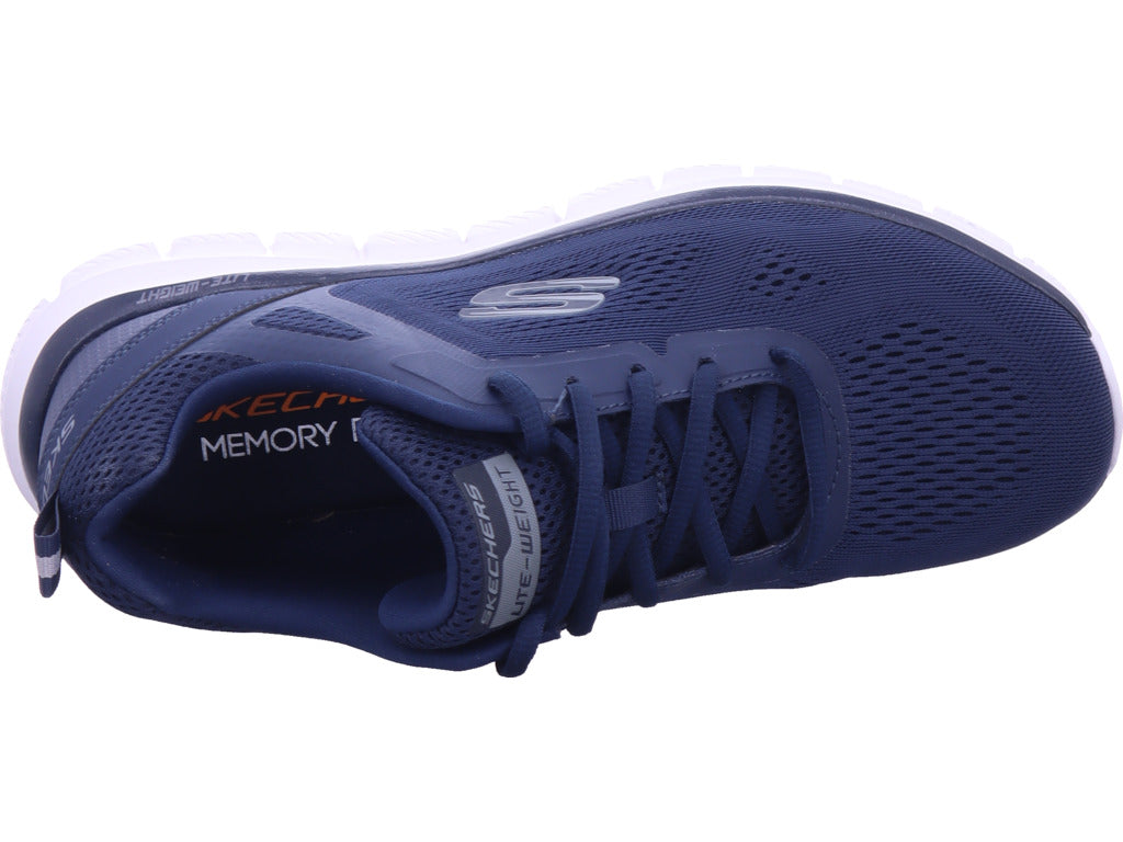 SKECHERS Herren Sportschuh  in blau