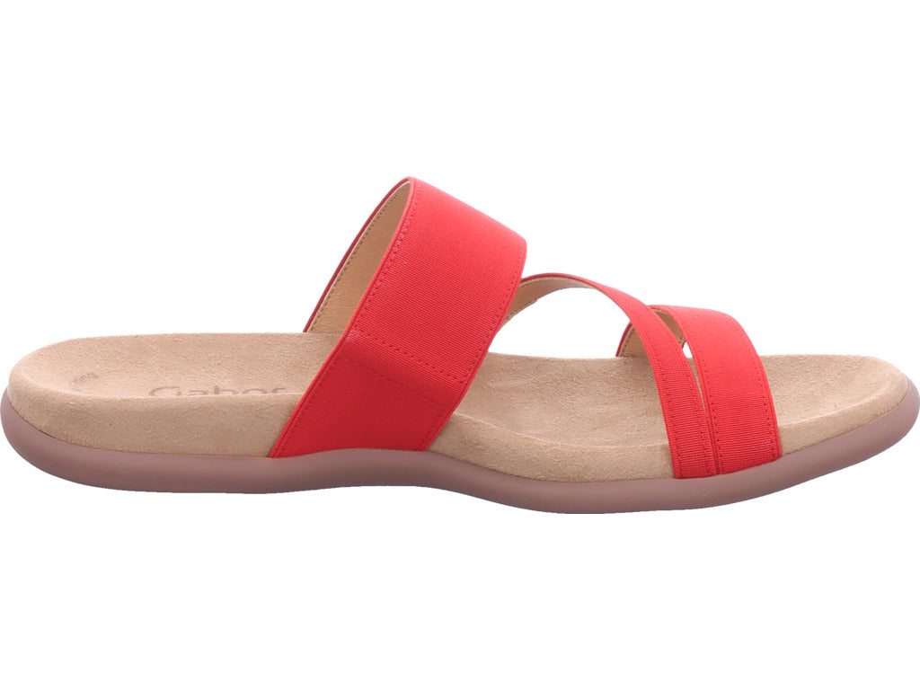 Gabor Damen Pantolette  in rot