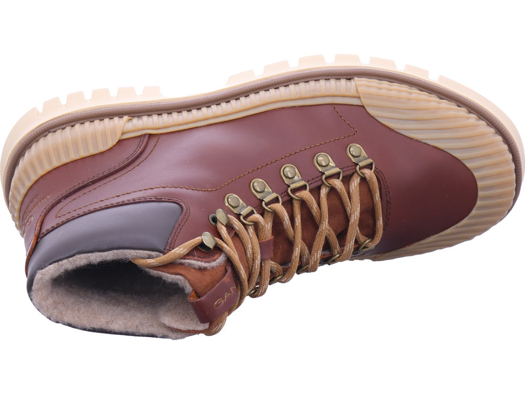 Gant Herren Schnürstiefel Nebrada Mid Boot in braun